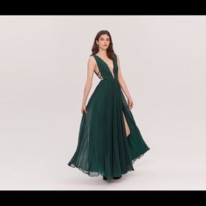 Fame and Partners / Allegra Dress, Forest Green